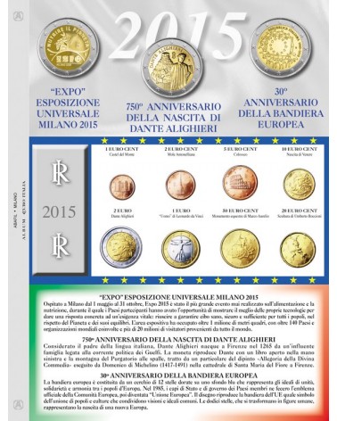 EURO ITALIA - MONETE SCIOLTE 2015