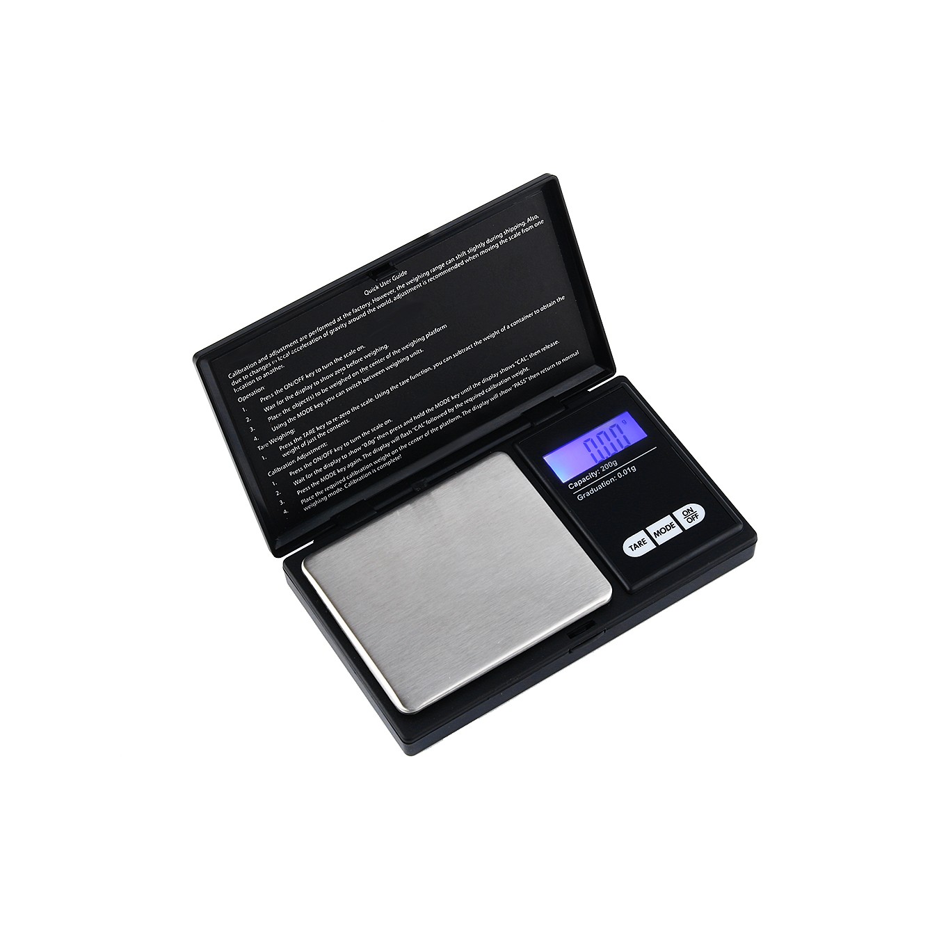 Bilancia di precisione digitale, con display touch, con un'approssimazione  di 0,01 g - PEARL