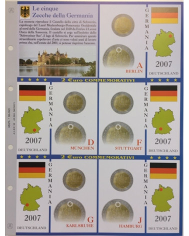 2€ delle 5 zecche di Germania, aggiornamento 2007