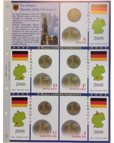 2€ delle 5 zecche di Germania, aggiornamento 2008