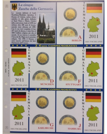 2€ delle 5 zecche di Germania, aggiornamento 2011