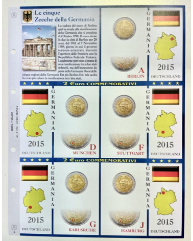 2€ delle 5 Zecche di Germania, aggiornamento 2015