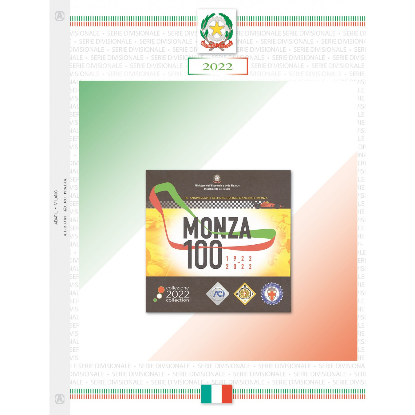 EURO ITALY - SET COINS 2022 Monza