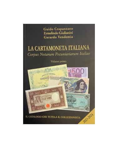 CATALOGO CRAPANZANO CARTAMONETA ITALIANA VOL. 1 2023/2024