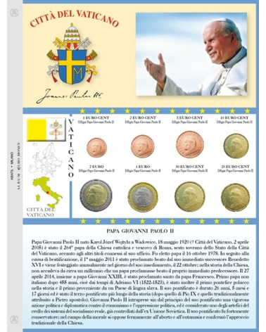 EUROMONEY VATICAN CITY POPE GIOVANNI PAOLO II