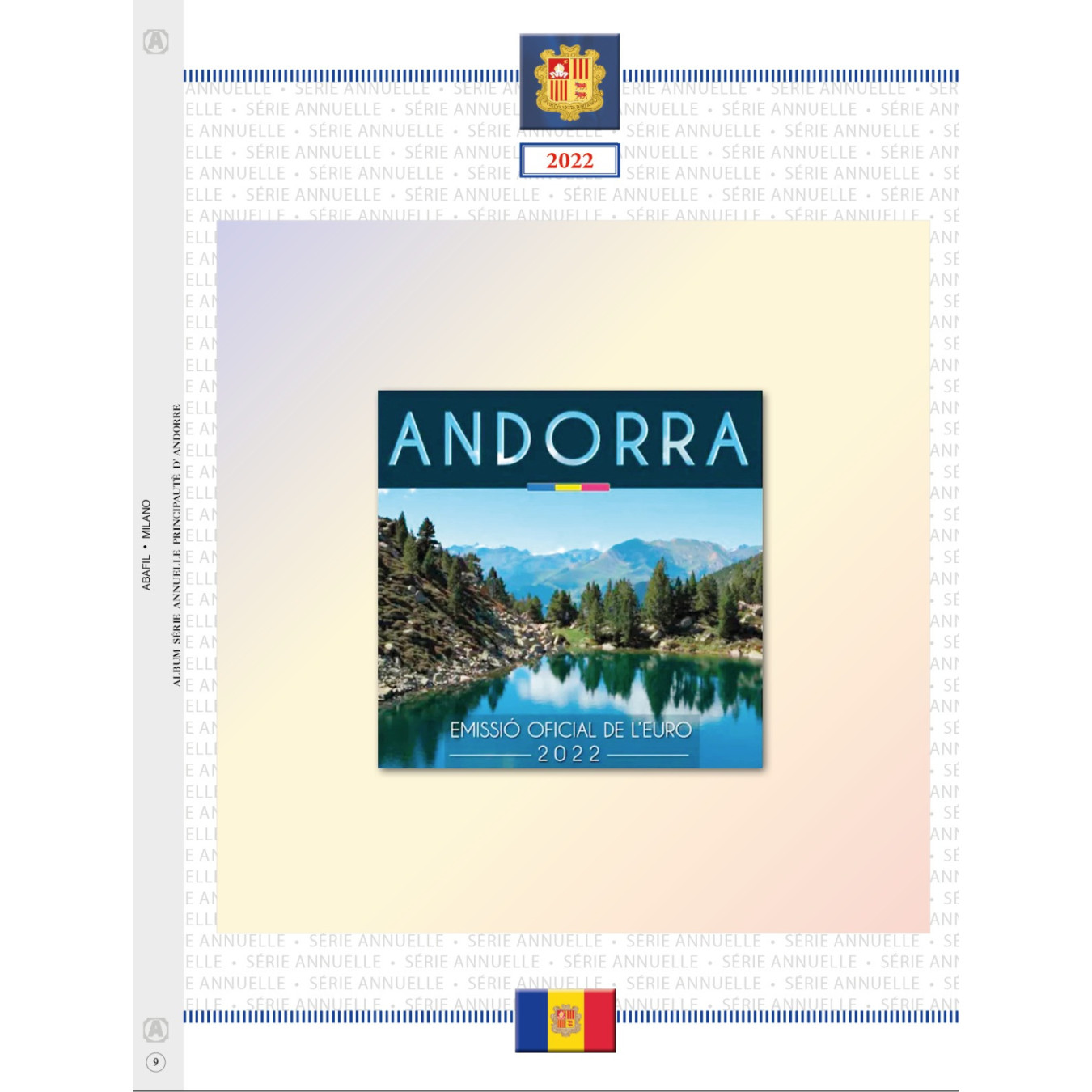 EURO ANDORRA - SERIE DIVISIONALI 2022 - EMISSIONE DELL'EURO