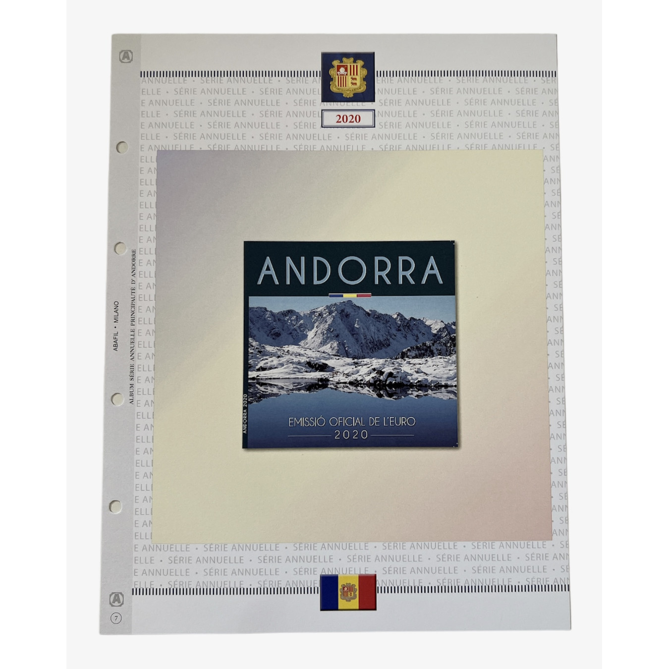 EURO ANDORRA - SERIE DIVISIONALI 2020- EMISSIONE DELL'EURO