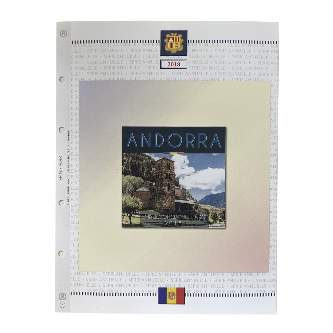 EURO ANDORRA - SERIE DIVISIONALI 2018- EMISSIONE DELL'EURO