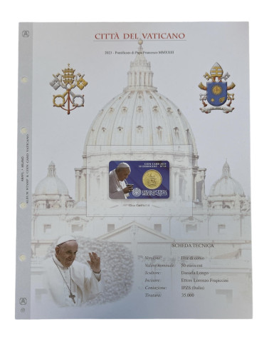 COINCARD VATICANO 2023 - CARD NR. 14