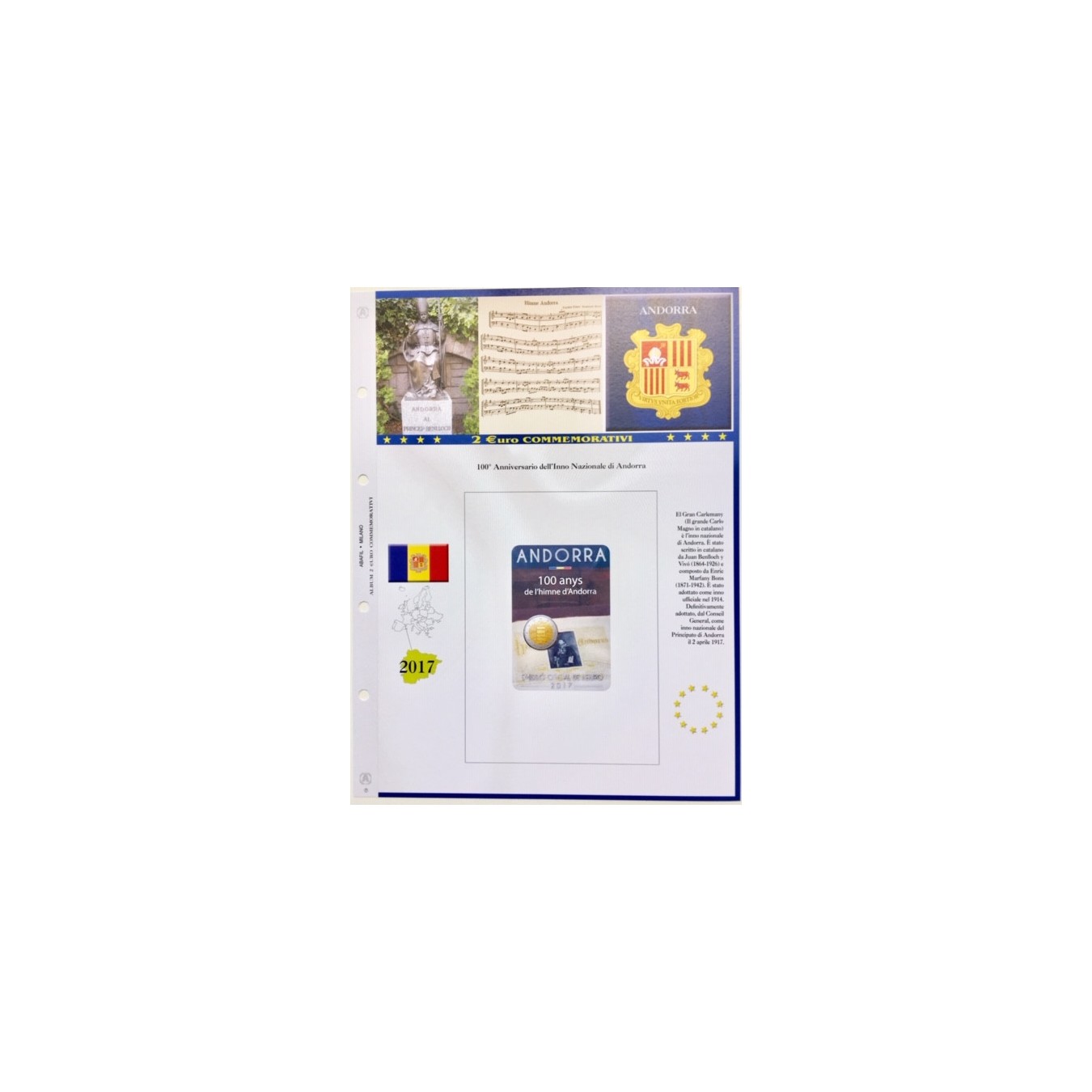 UPDATE ANDORRA 2€ COMMEMORATIVE BLISTER 2017