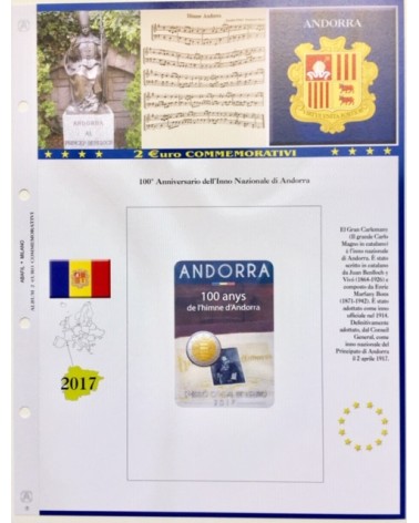 UPDATE ANDORRA 2€ COMMEMORATIVE BLISTER 2017