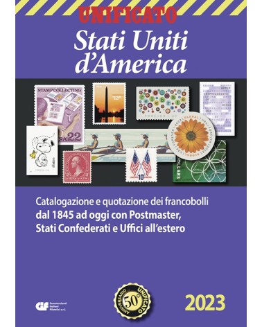 CATALOGO UNIFICATO STATI UNITI D'AMERICA 2023