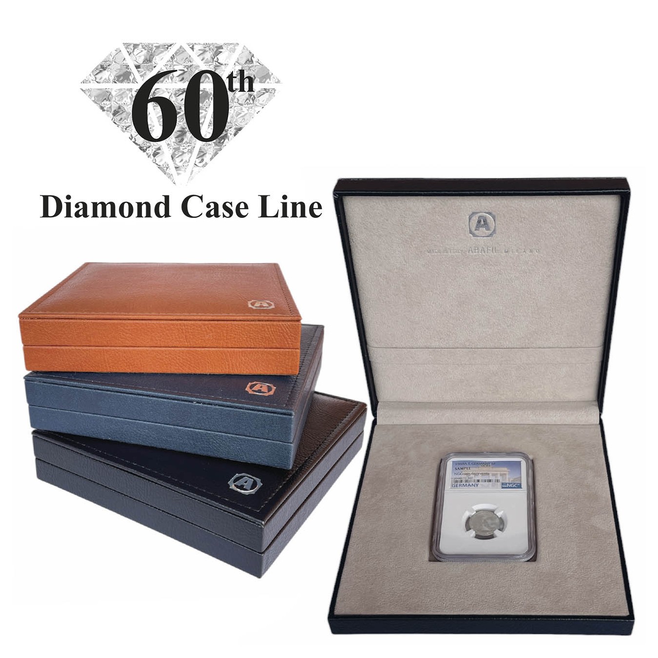 SLAB coin case - Diamond Line