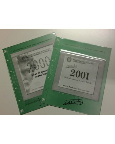 Lira - fogli e tasche divisionali 2000/2001