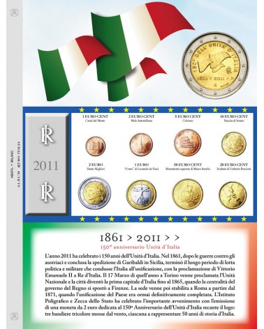 Euro Italia - Monete sciolte 2011