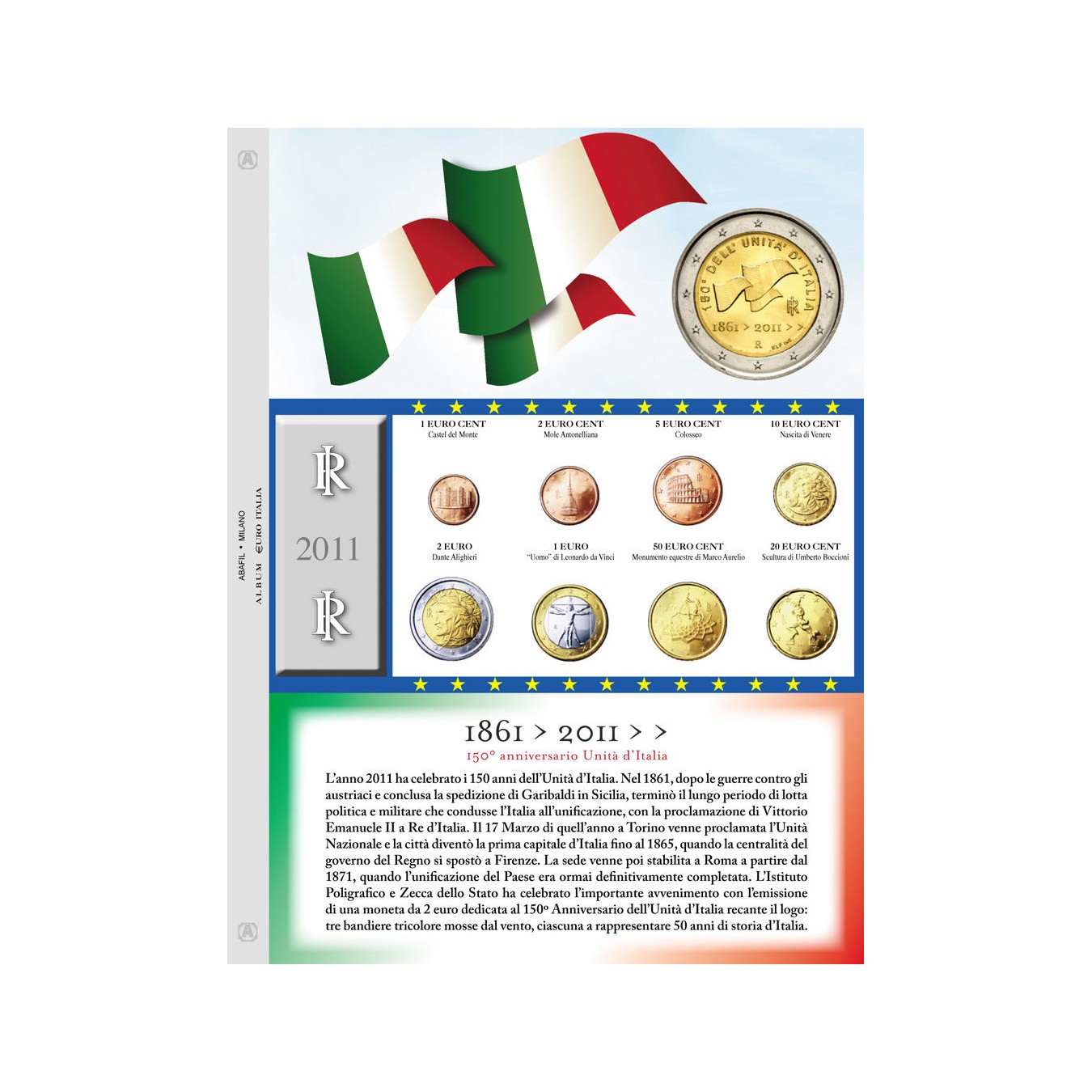 Euro Italia - Monete sciolte 2011