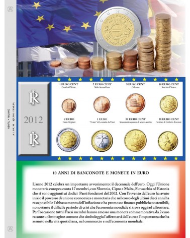 Euro Italia - Monete sciolte 2012