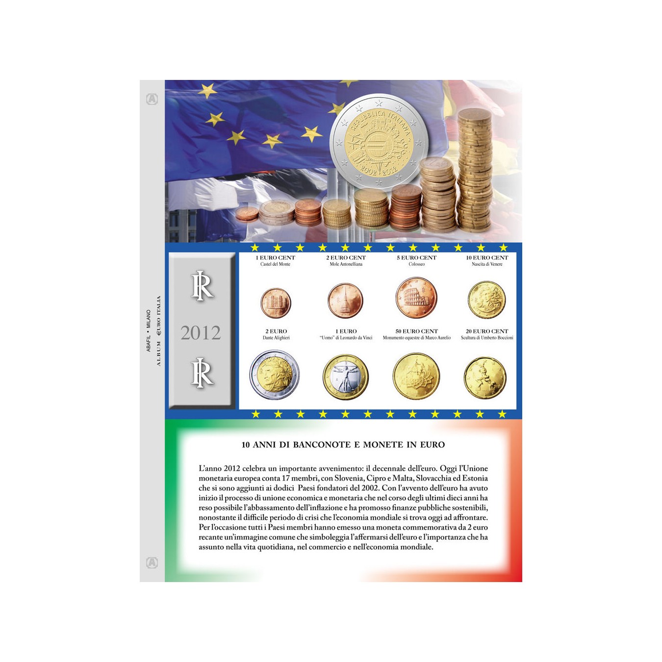 Euro Italia - Monete sciolte 2012