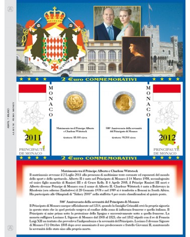 Principato di Monaco 2 € 2011/2012