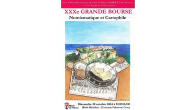 Monaco XXX Grande Bourse Numismatique 27 Ottobre 2024